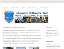 Tablet Screenshot of fv-bakum.de